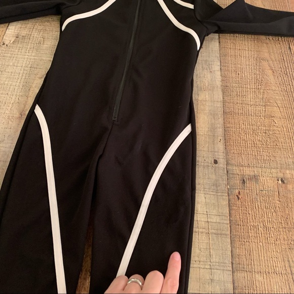 Fashion nova kids dare to care jumpsuit in black and white - 5 - Picture 10 of 14